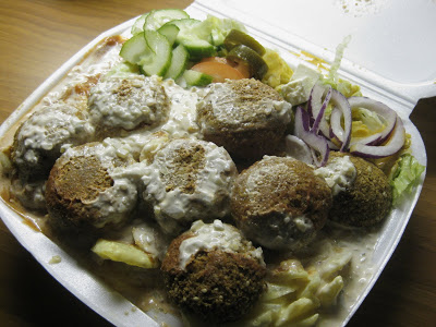 Falafel-annos Hadian tyyliin